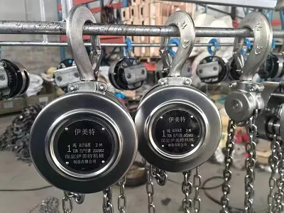 Amnewid Gweithfeydd Trin Carthffosiaeth yn Effeithlon: Mae Teclyn Codi Cadwyn...